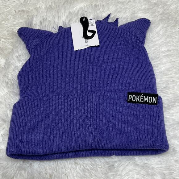 Nintendo Pokemon Gengar Ears Beanie "NWT" - Picture 2 of 3